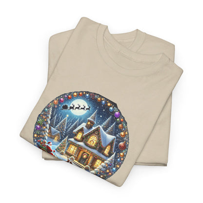 Festive Santa Sleigh - T-Shirt