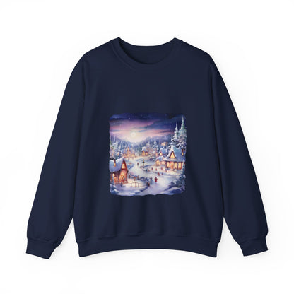 Snowy Christmas Village 3 - Sweatshirt