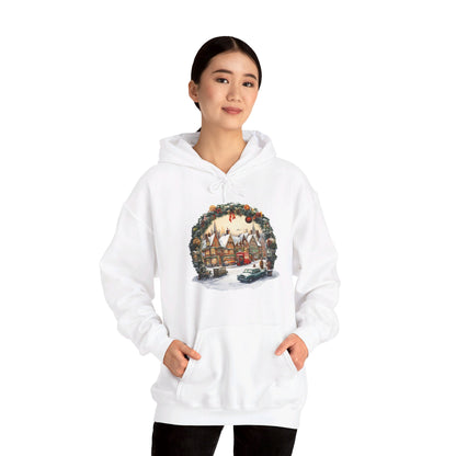 Village Holiday Spirit - Hooded Sweatshirt