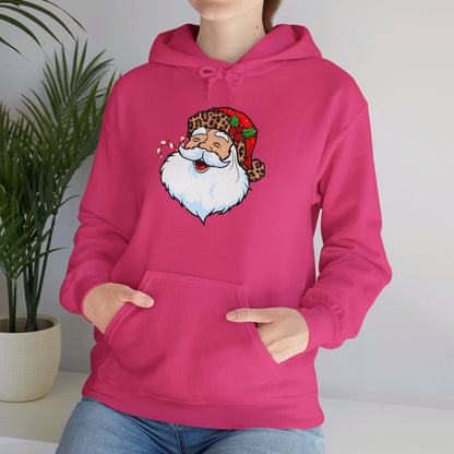 Festive Santa Claus - Hooded Sweatshirt