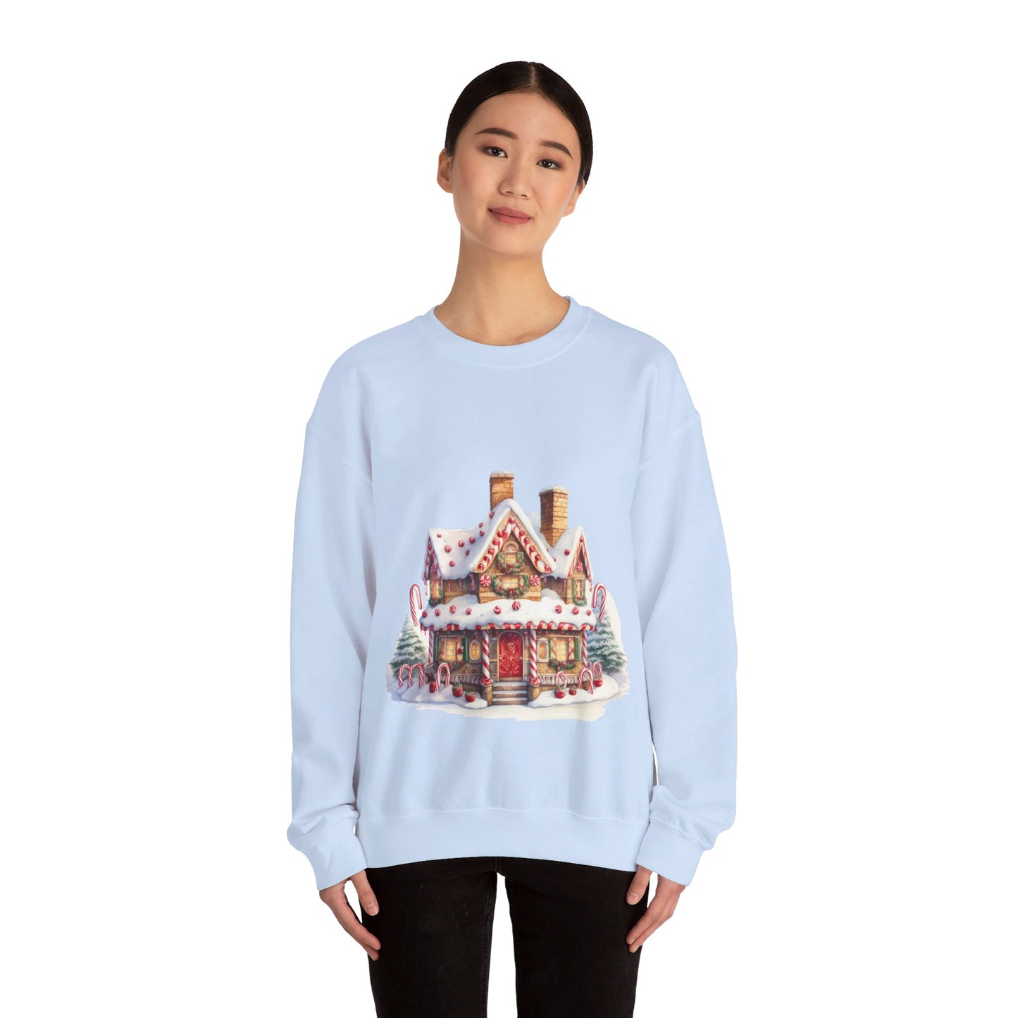 Snowy Christmas Village 15 - Sweatshirt