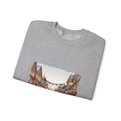 Snowy Christmas Village 9 - Sweatshirt