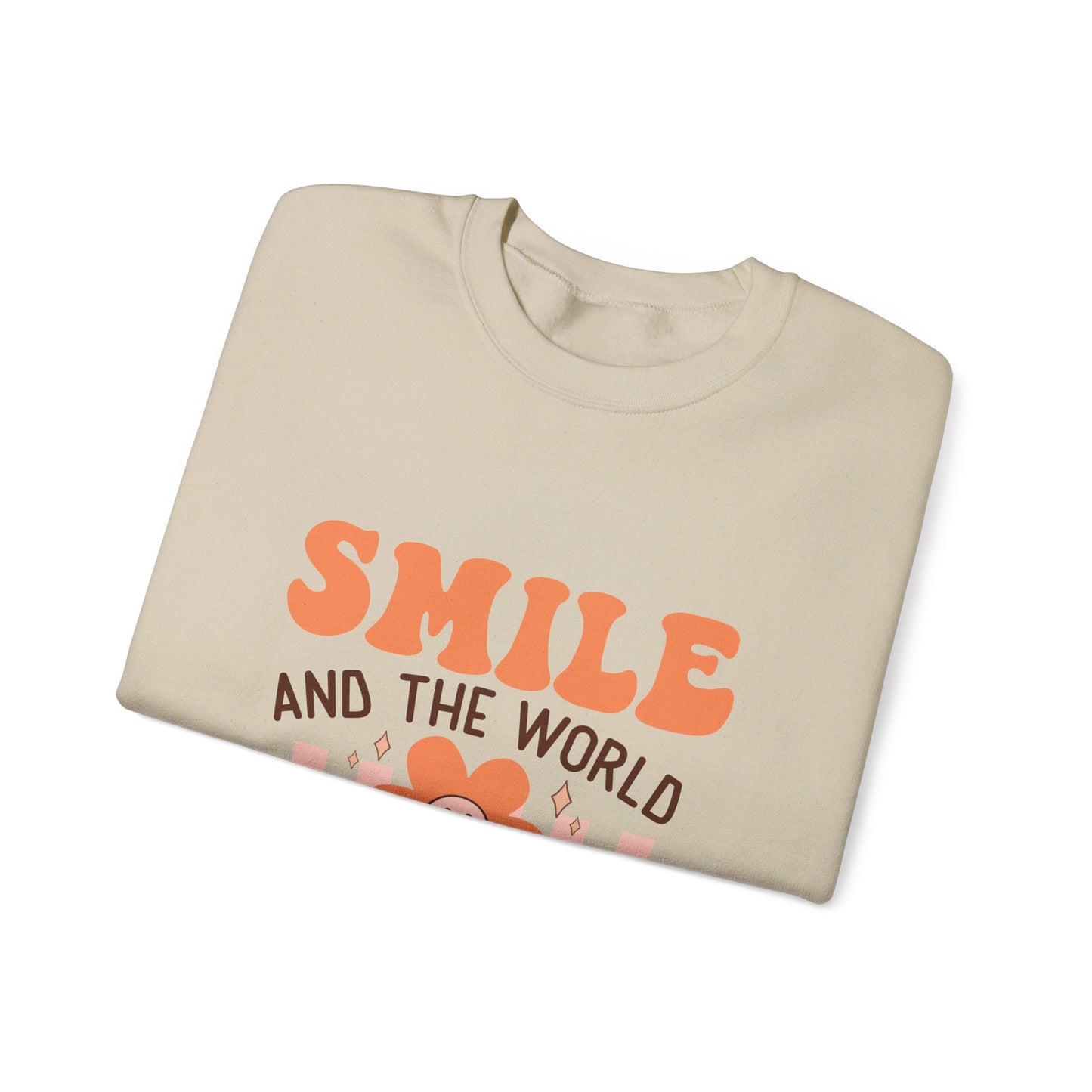 Smile And The World Smiles With You - Sweatshirt