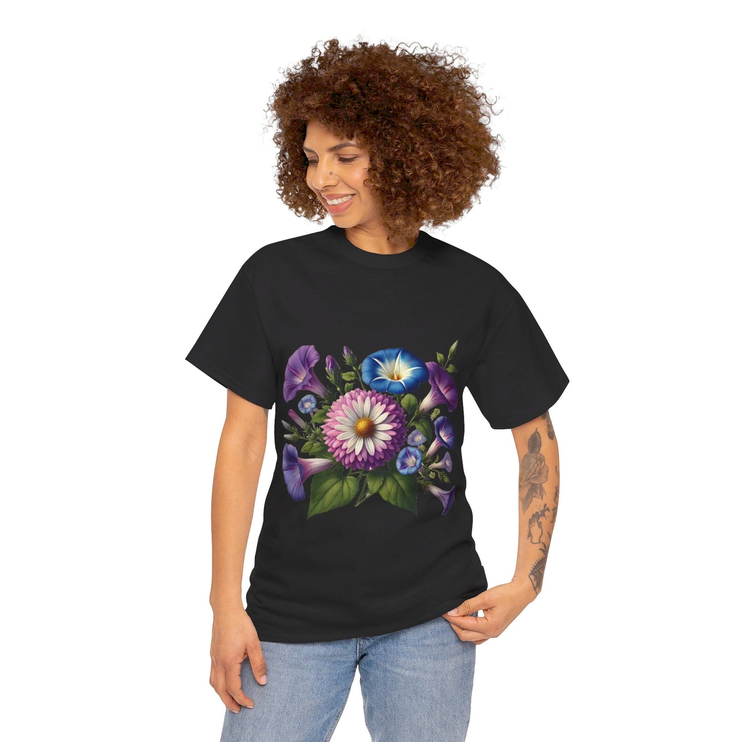 September Flowers - Birth Month - T-Shirt