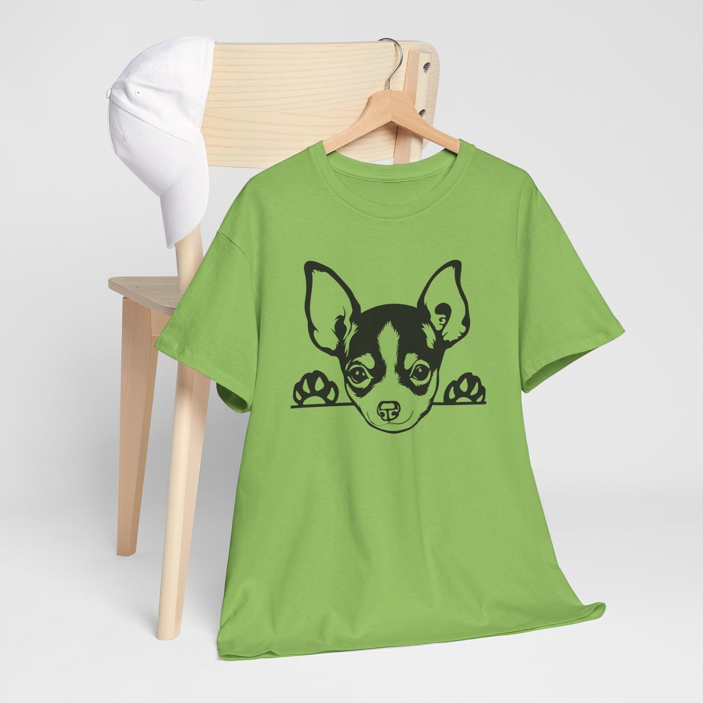 Peeking Chihuahua, Pure Cuteness - T-Shirt