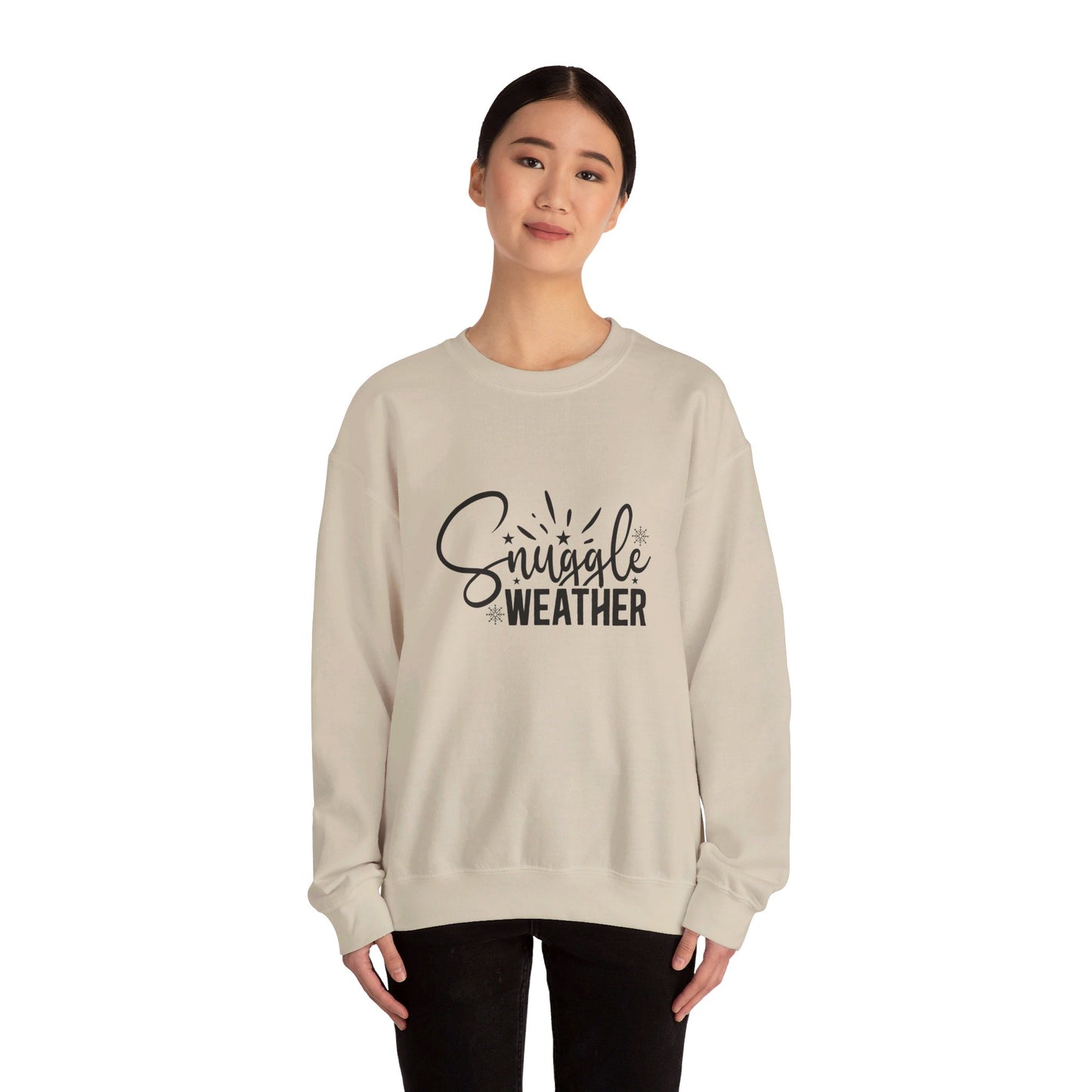 Snuggle Weather - Crewneck Sweatshirt