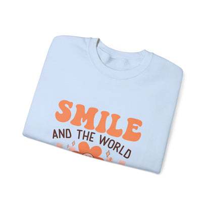 Smile And The World Smiles With You - Sweatshirt