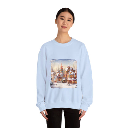 Snowy Christmas Village 12 - Sweatshirt