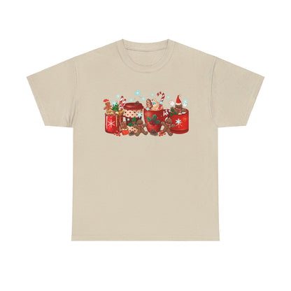 Christmas Cocoa & Gingerbread Delight - T-Shirt