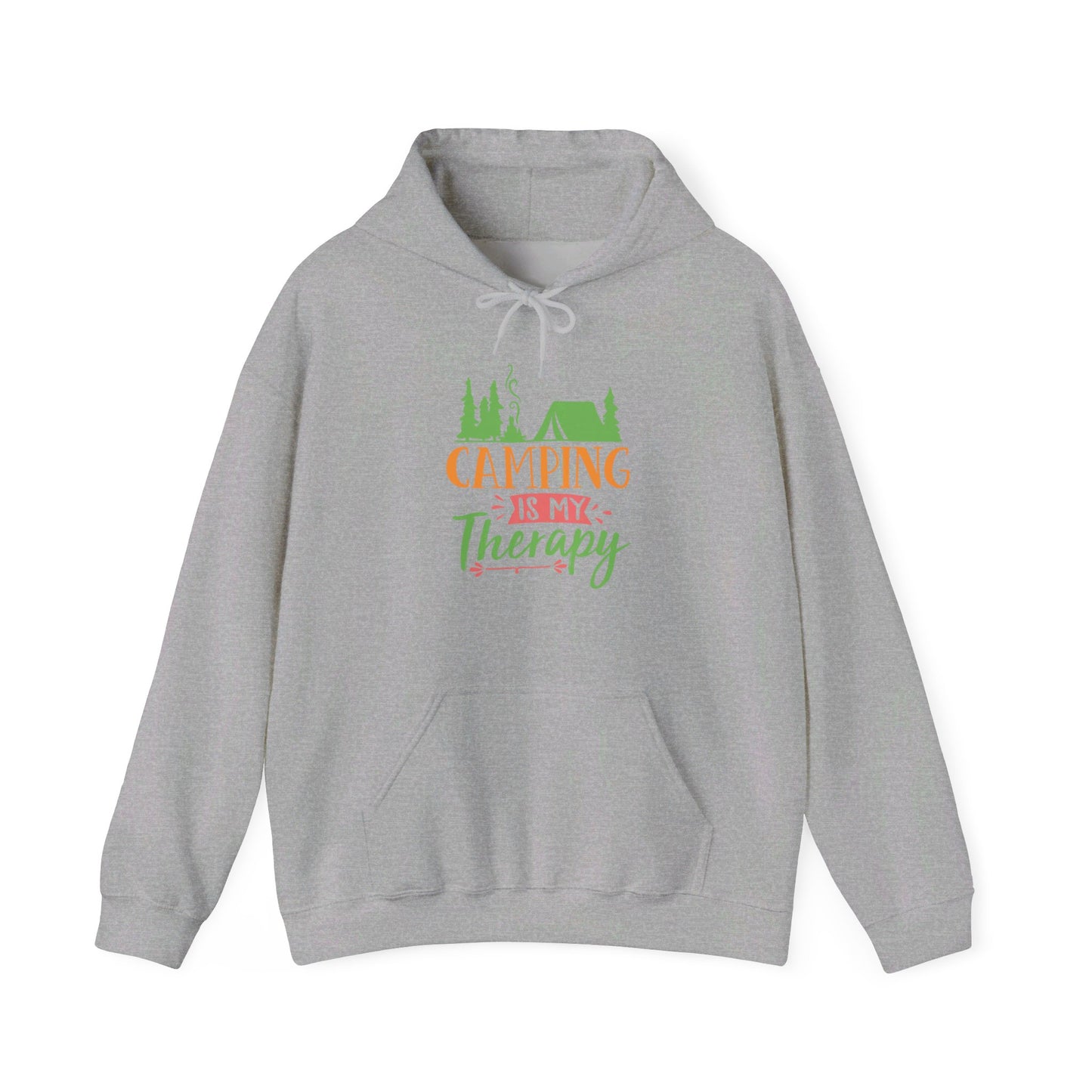 Camping Is My Therapy - Hooded Sweatshirt