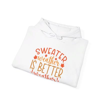 Sweater Weather Is Best Weather - Hooded Sweatshirt