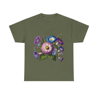 September Flowers - Birth Month - T-Shirt