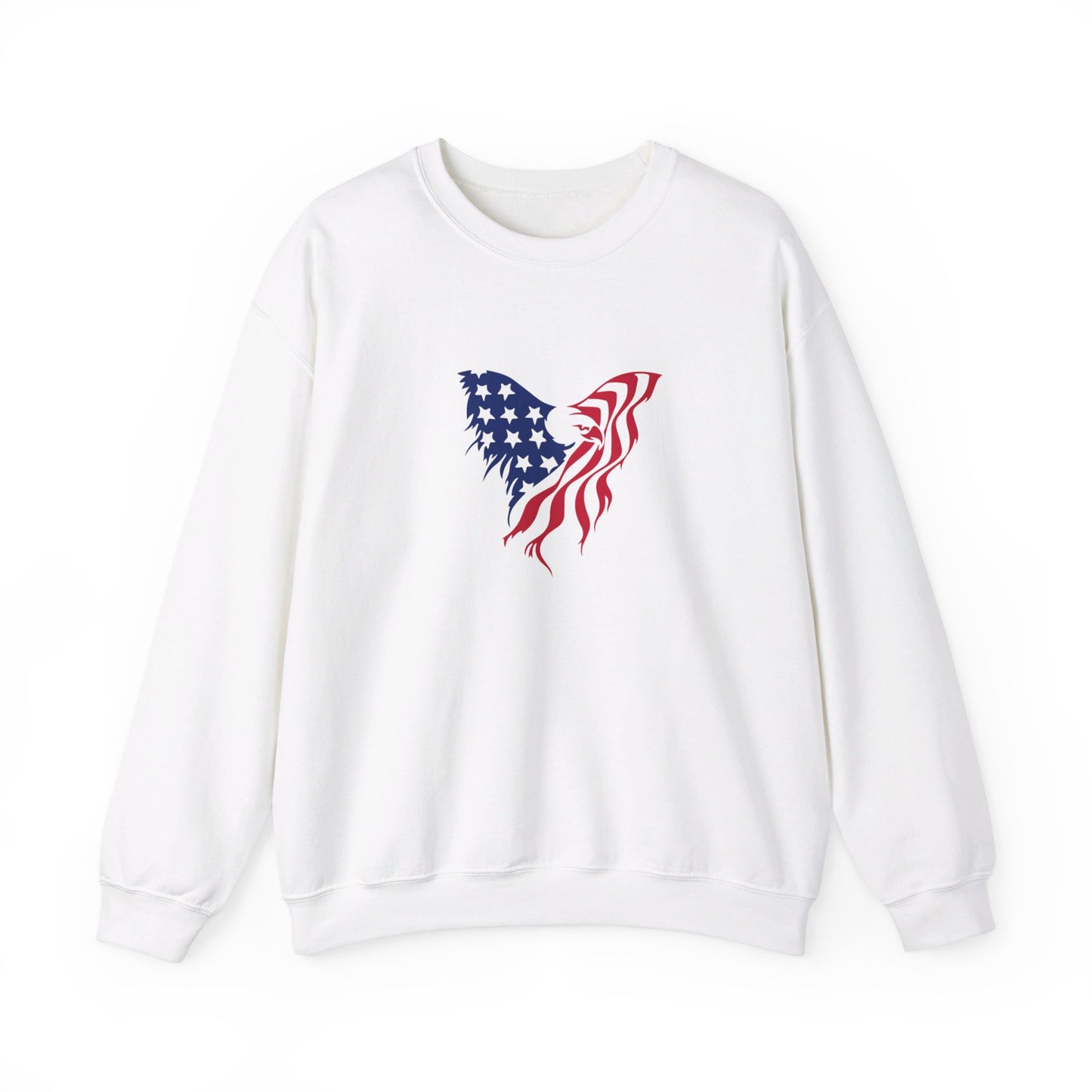 4th Of July Eagle - Crewneck Sweatshirt