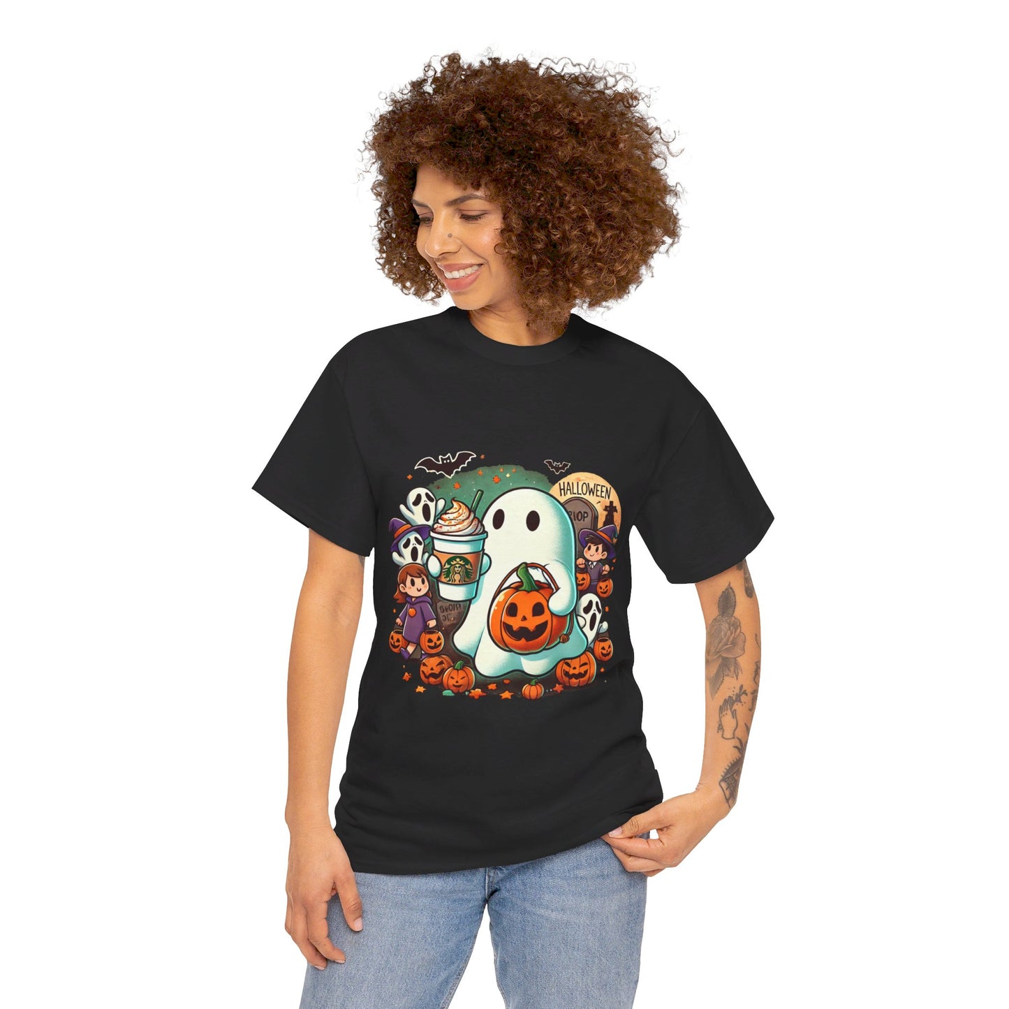 Ghost trick or treating - T-Shirt