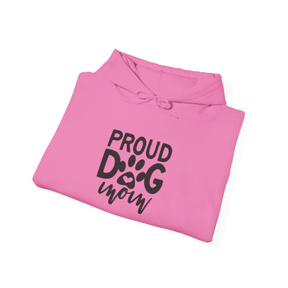 Proud Dog Mom, Pawsome Love Forever - Hooded Sweatshirt