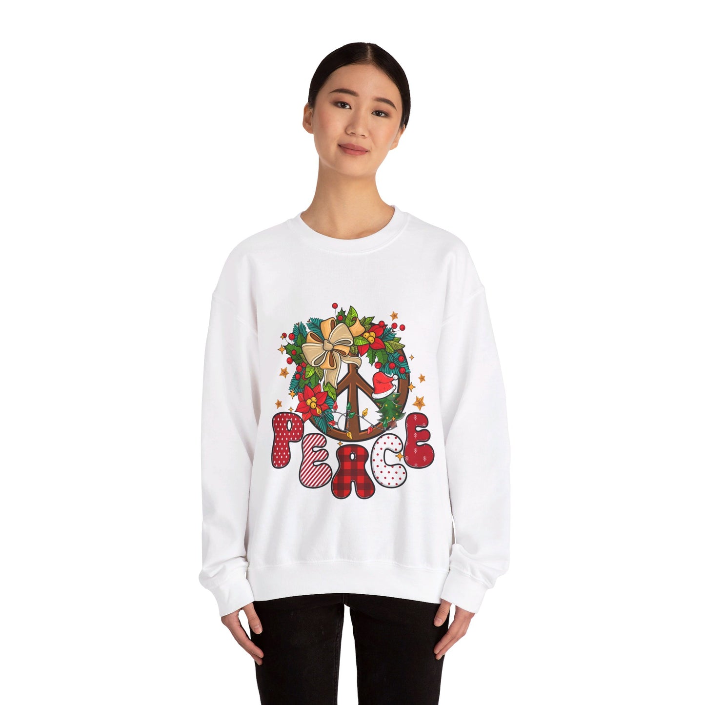 Peace - Christmas- Crewneck Sweatshirt