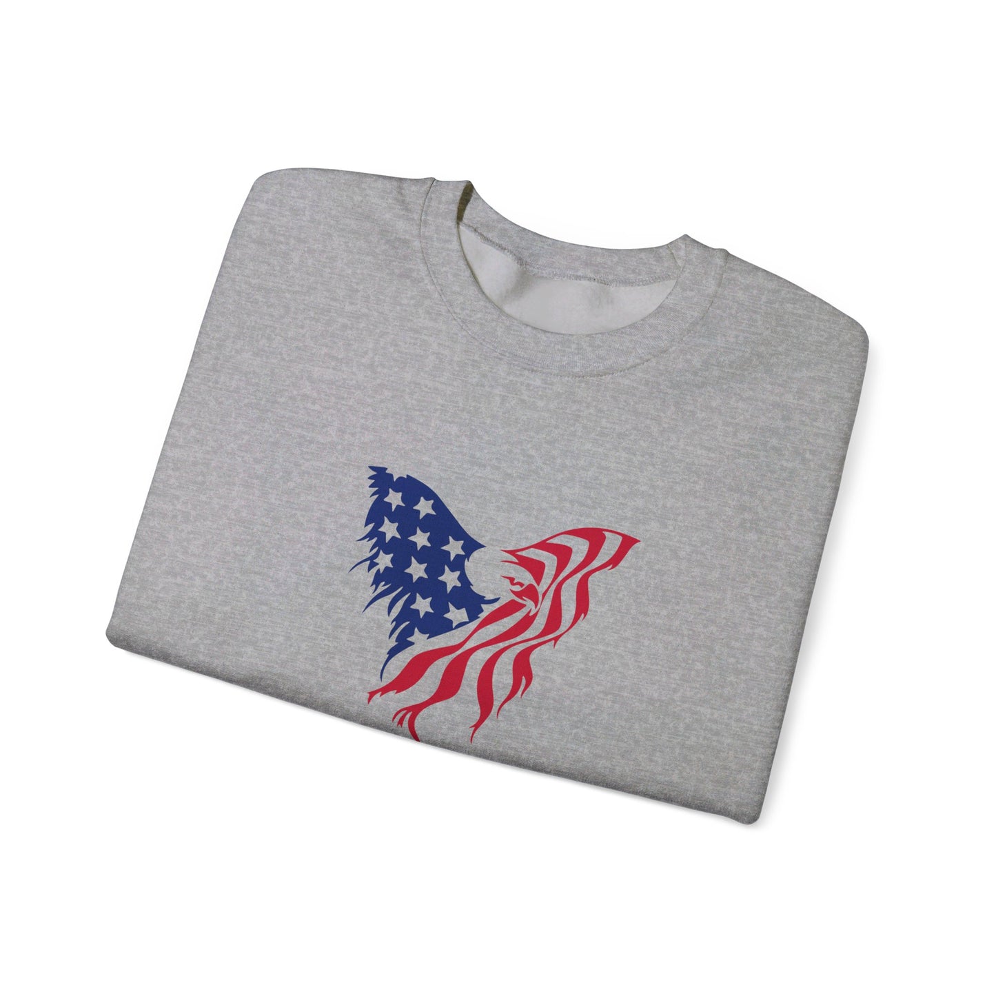 4th Of July Eagle - Crewneck Sweatshirt