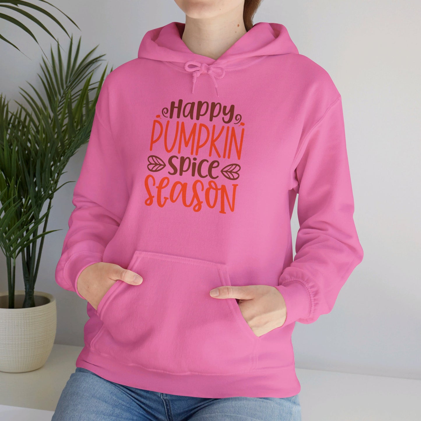 Happy Pumpkin, Spice Season - Hooded Sweatshirt