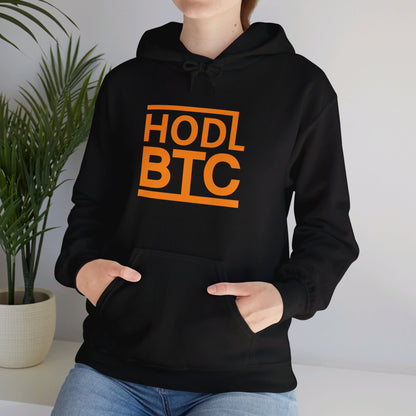 HODL BTC, Embrace the Future - Hooded Sweatshirt