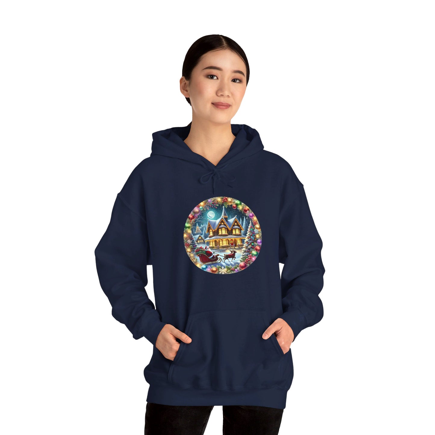 Christmas Hut - Hooded Sweatshirt