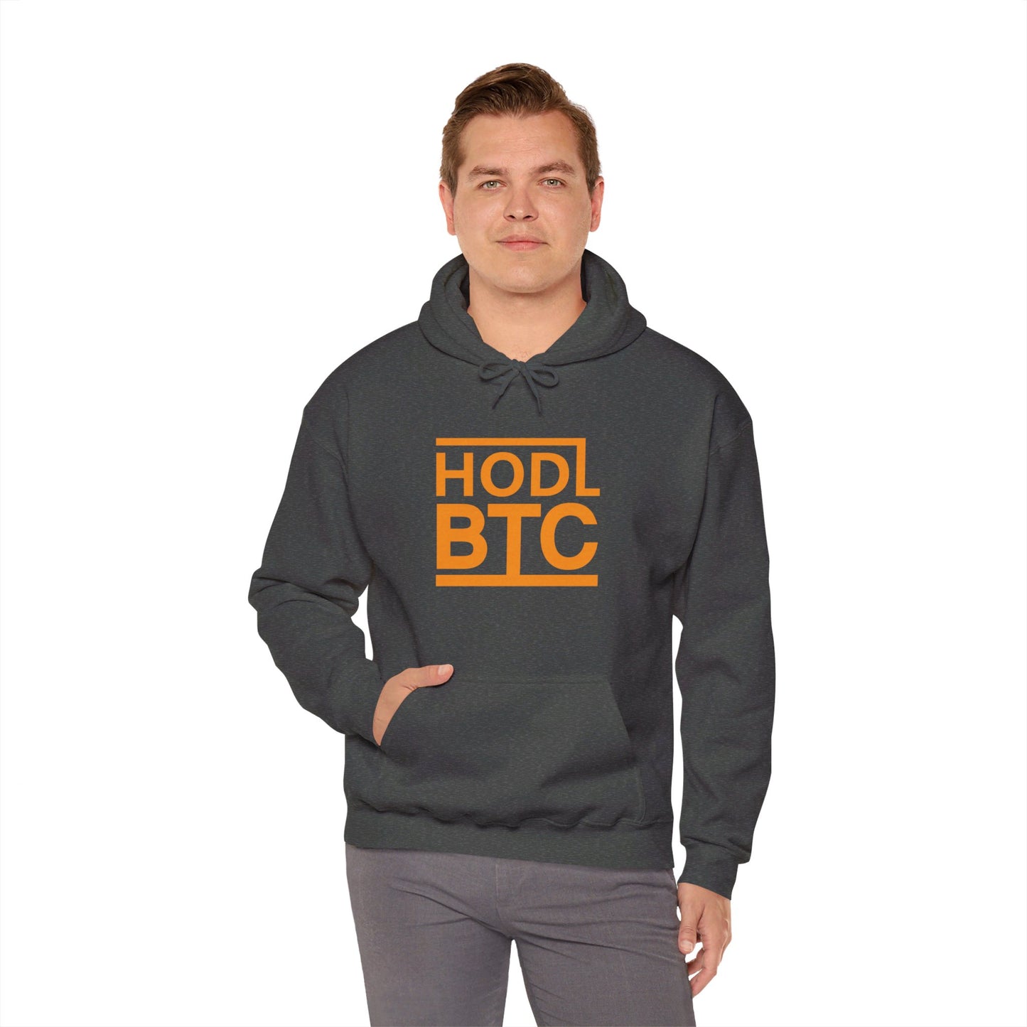 HODL BTC, Embrace the Future - Hooded Sweatshirt