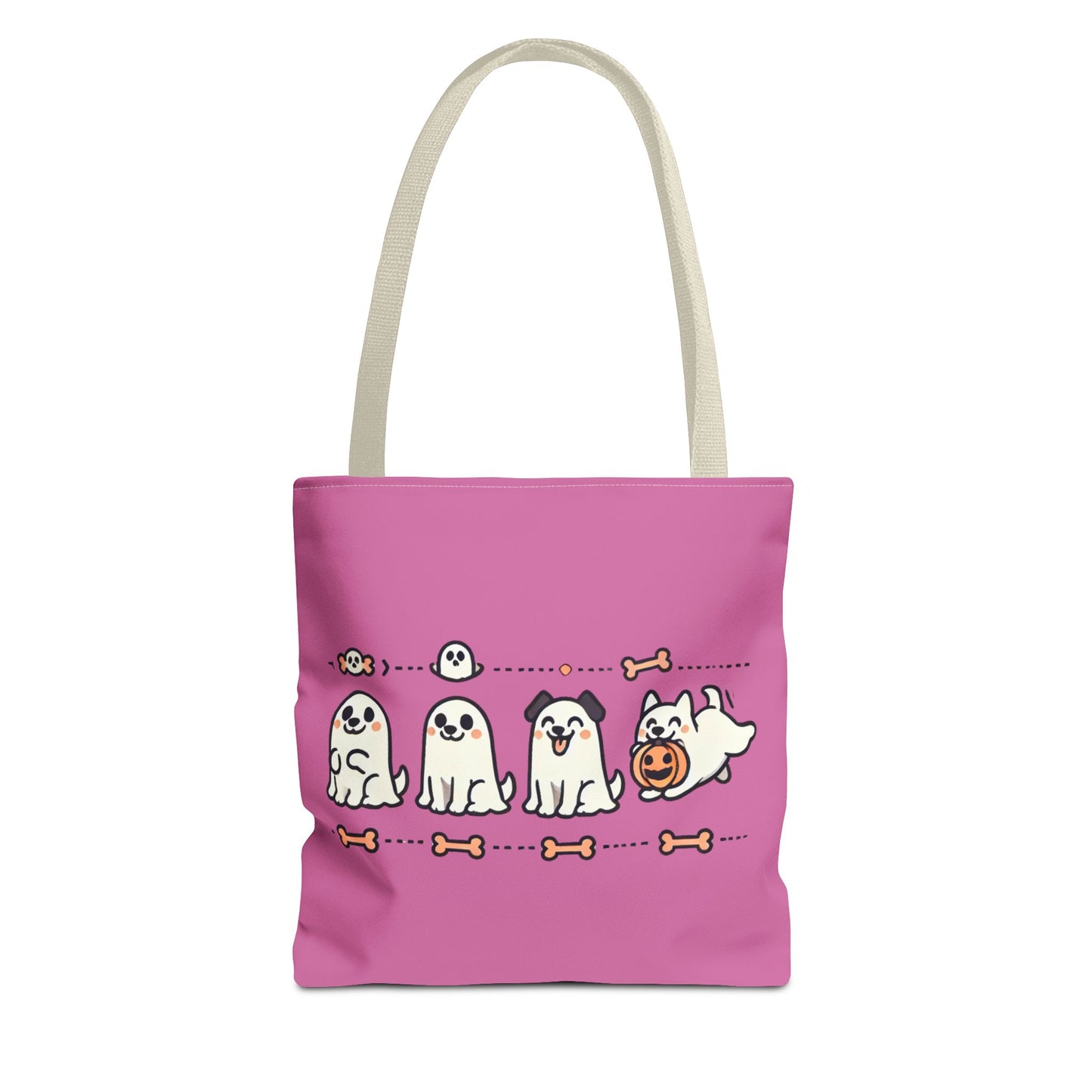 4 Friendly dog ghosts - Tote Bag