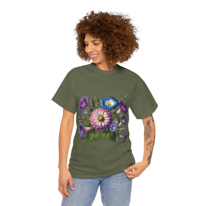 September Flowers - Birth Month - T-Shirt