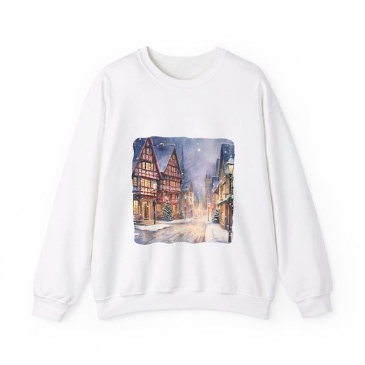 Snowy Christmas Village 13 - Sweatshirt