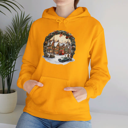 Village Holiday Spirit - Hooded Sweatshirt