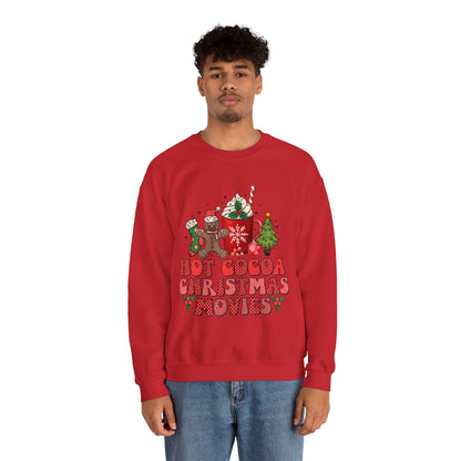 Hot Cocoa Christmas Movies - Crewneck Sweatshirt