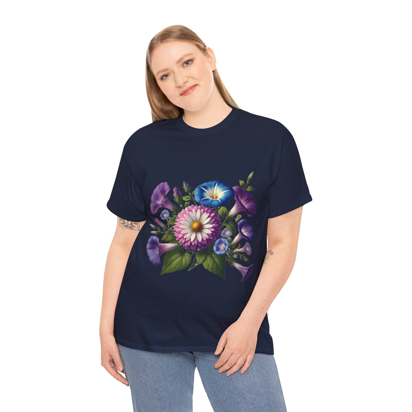 September Flowers - Birth Month - T-Shirt