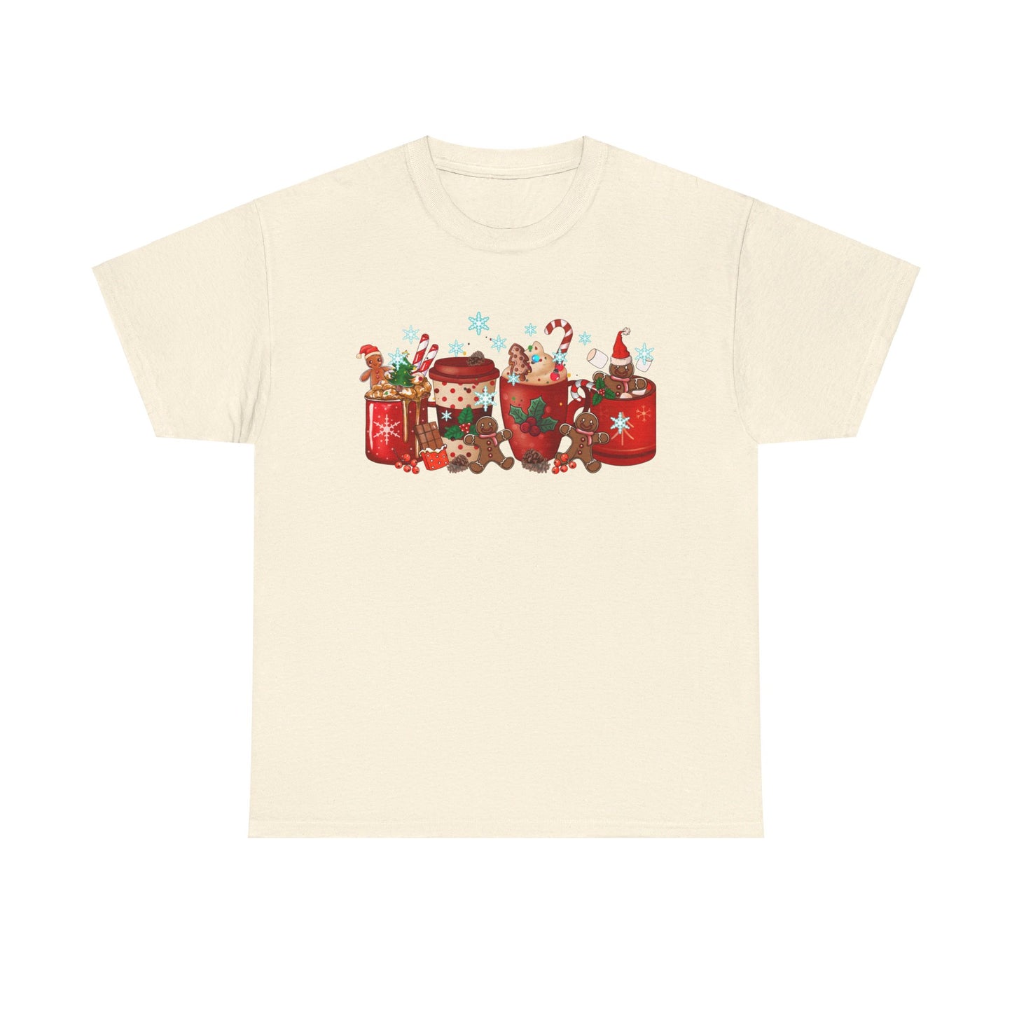 Christmas Cocoa & Gingerbread Delight - T-Shirt