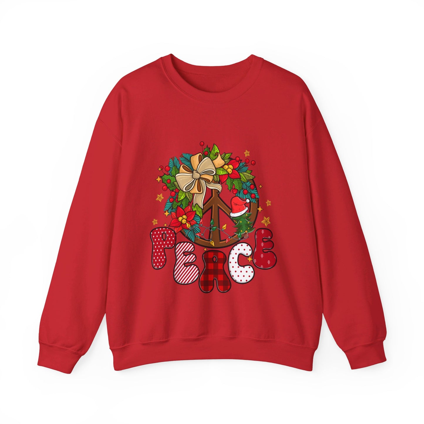 Peace - Christmas- Crewneck Sweatshirt