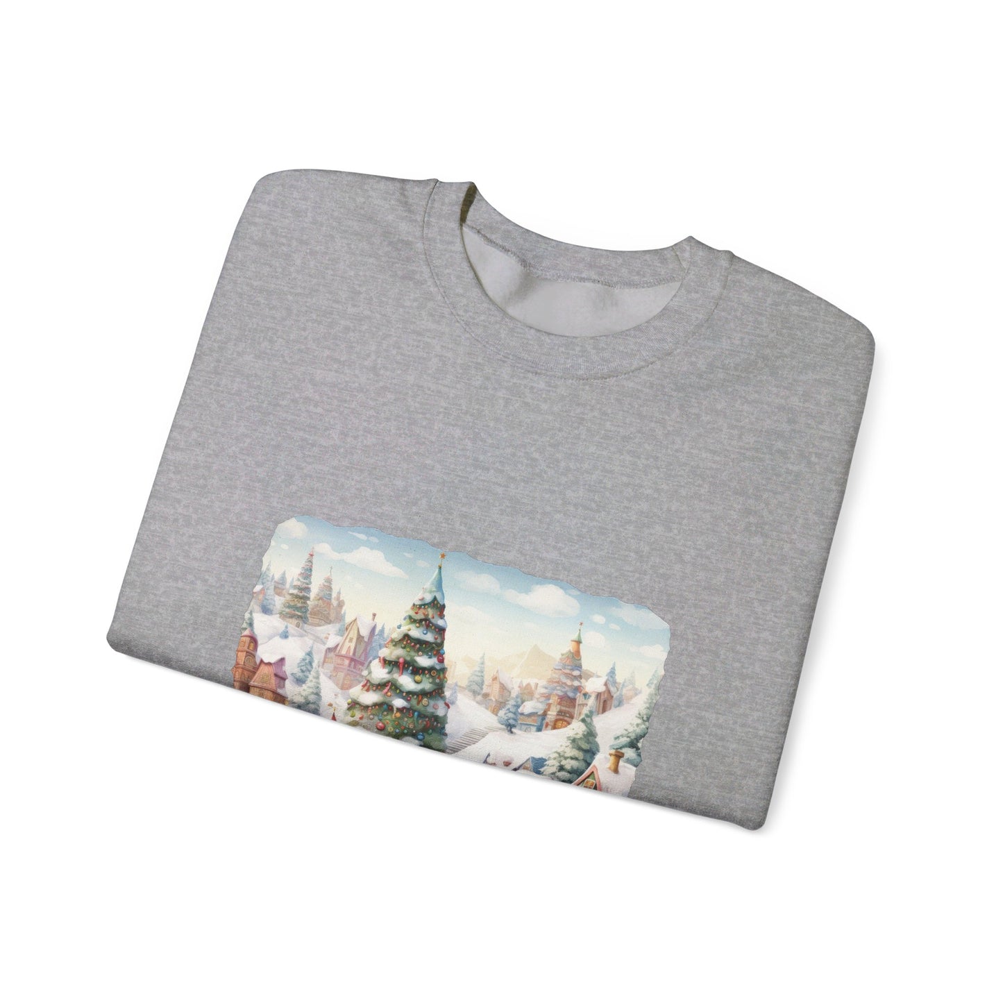 Snowy Christmas Village 16 - Sweatshirt