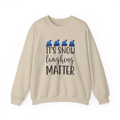 It's Snow Laughing Matter - Crewneck Sweatshirt