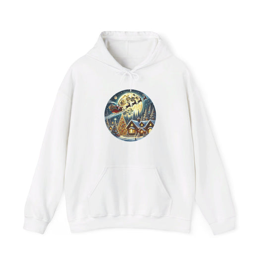 Santa's Midnight Journey - Hooded Sweatshirt