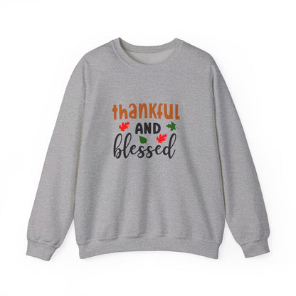 Thankful And Blessed - Crewneck Sweatshirt