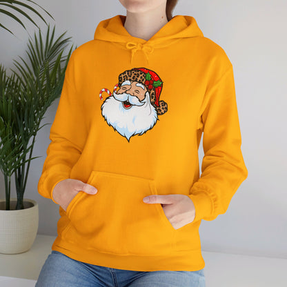 Festive Santa Claus - Hooded Sweatshirt