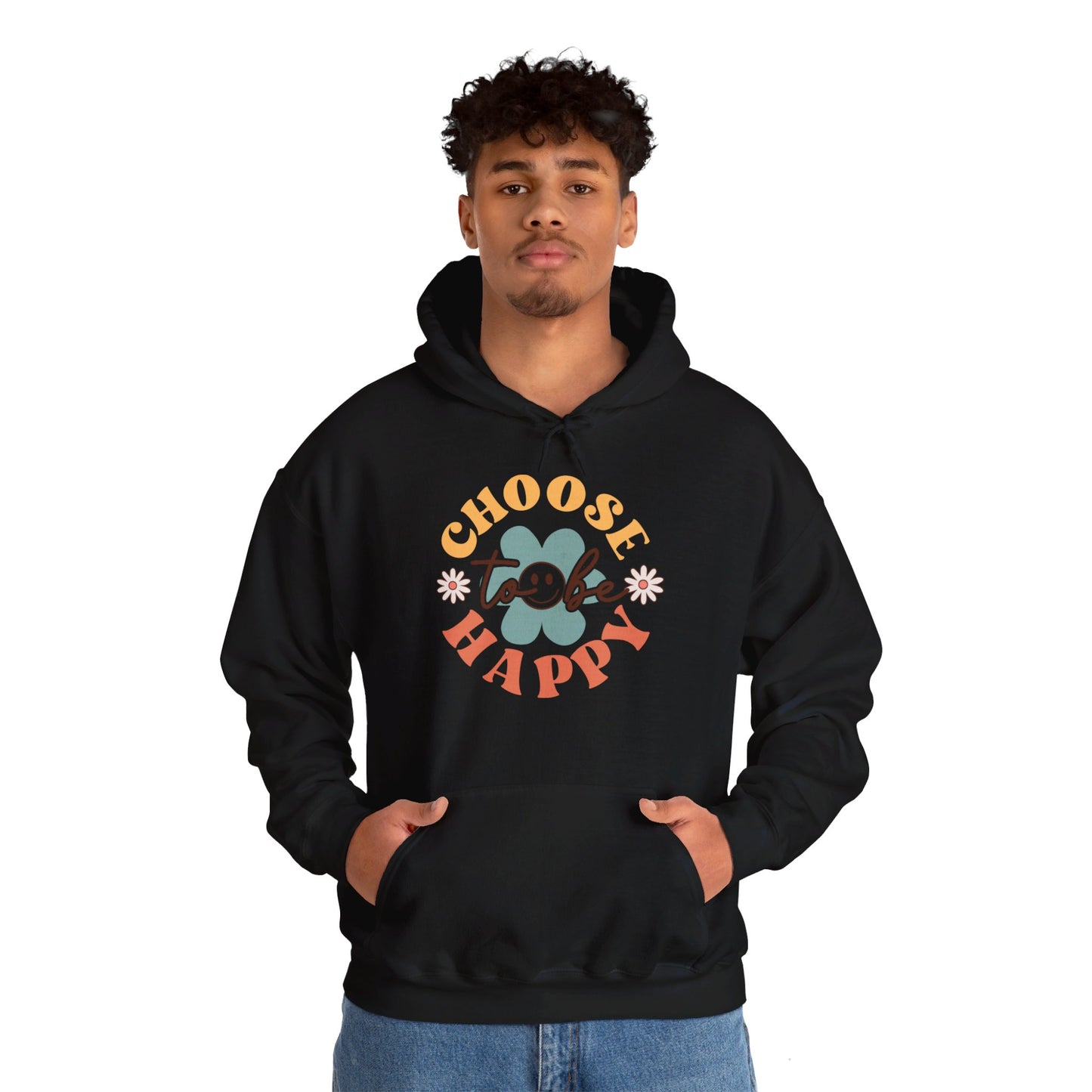 Retro Positive Quotes 20 - Hooded Sweatshirt