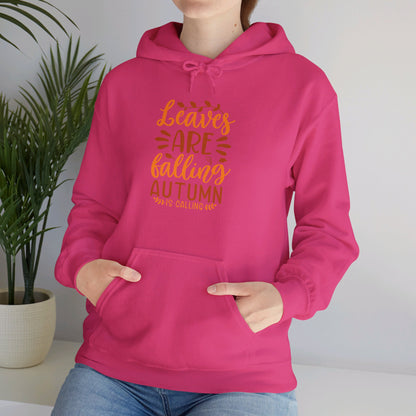 Autumn’s Calling, Leaves Are Falling Gracefully - Hooded Sweatshirt