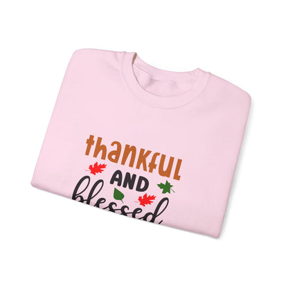 Thankful And Blessed - Crewneck Sweatshirt