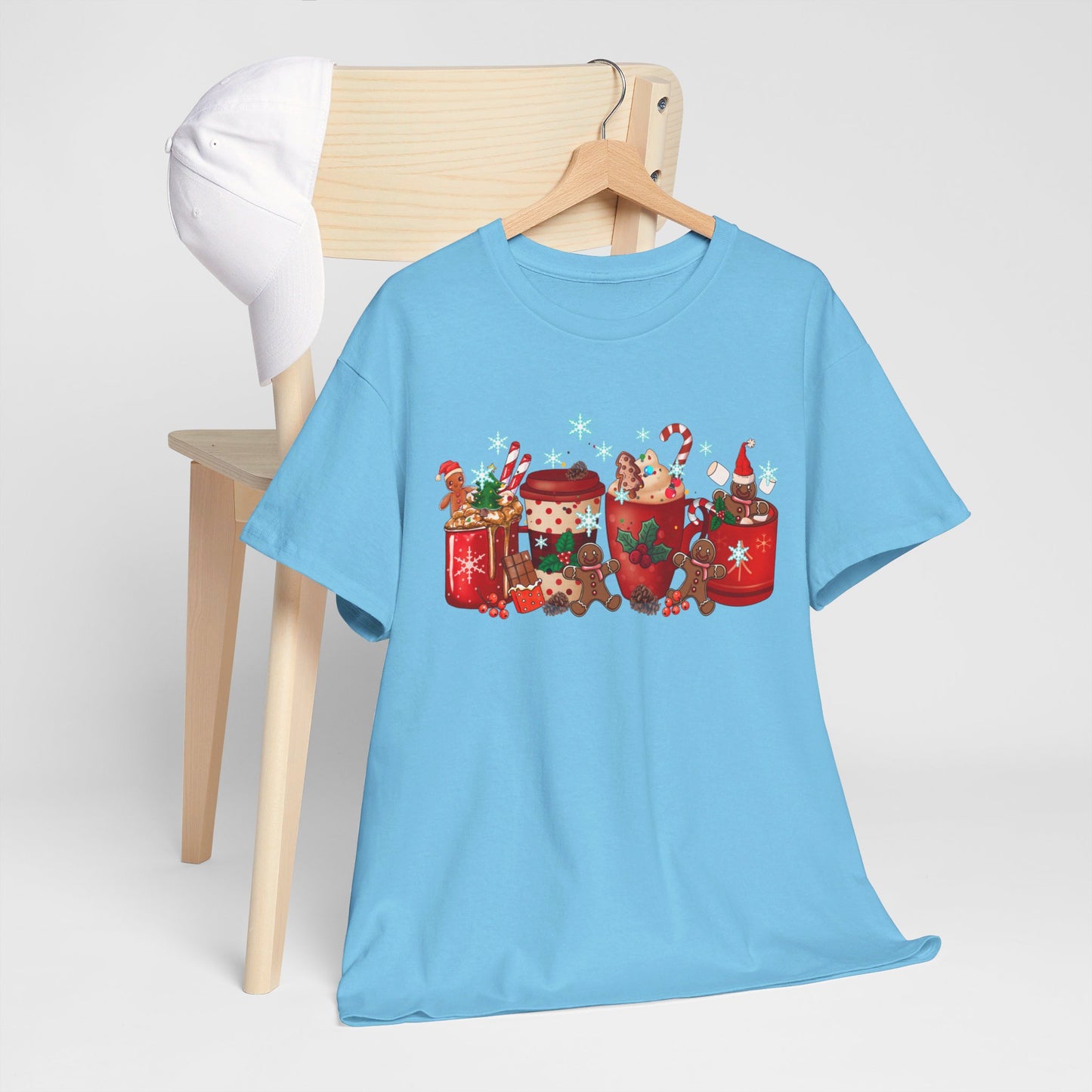 Christmas Cocoa & Gingerbread Delight - T-Shirt