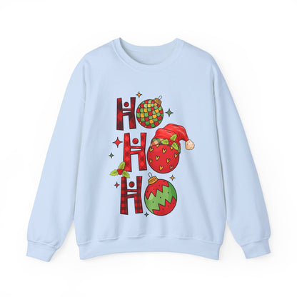 Ho Ho Ho - Christmas Light - Crewneck Sweatshirt