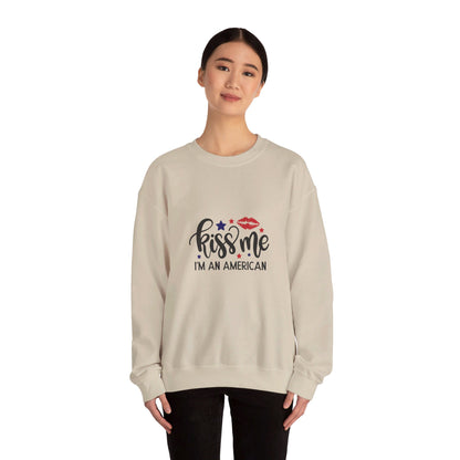 Kiss Me I'm An American - Sweatshirt