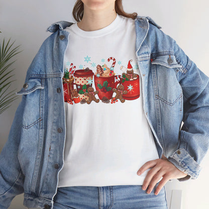 Christmas Cocoa & Gingerbread Delight - T-Shirt