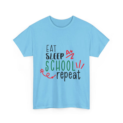 Eat Sleep School Repeat T-Shirt