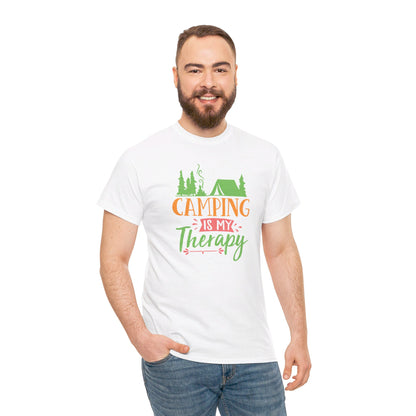 Camping Is My Therapy - T-Shirt