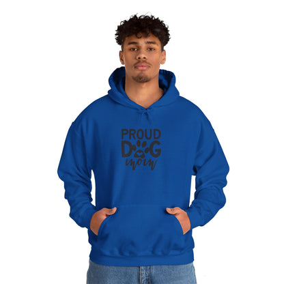 Proud Dog Mom, Pawsome Love Forever - Hooded Sweatshirt