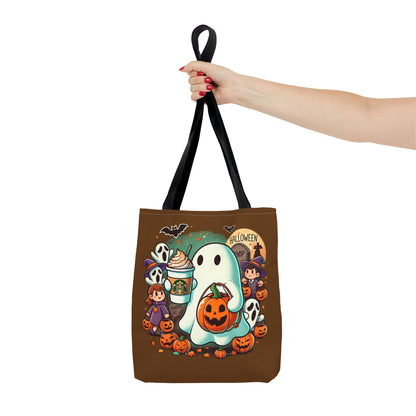 Ghost trick or treating - Tote Bag