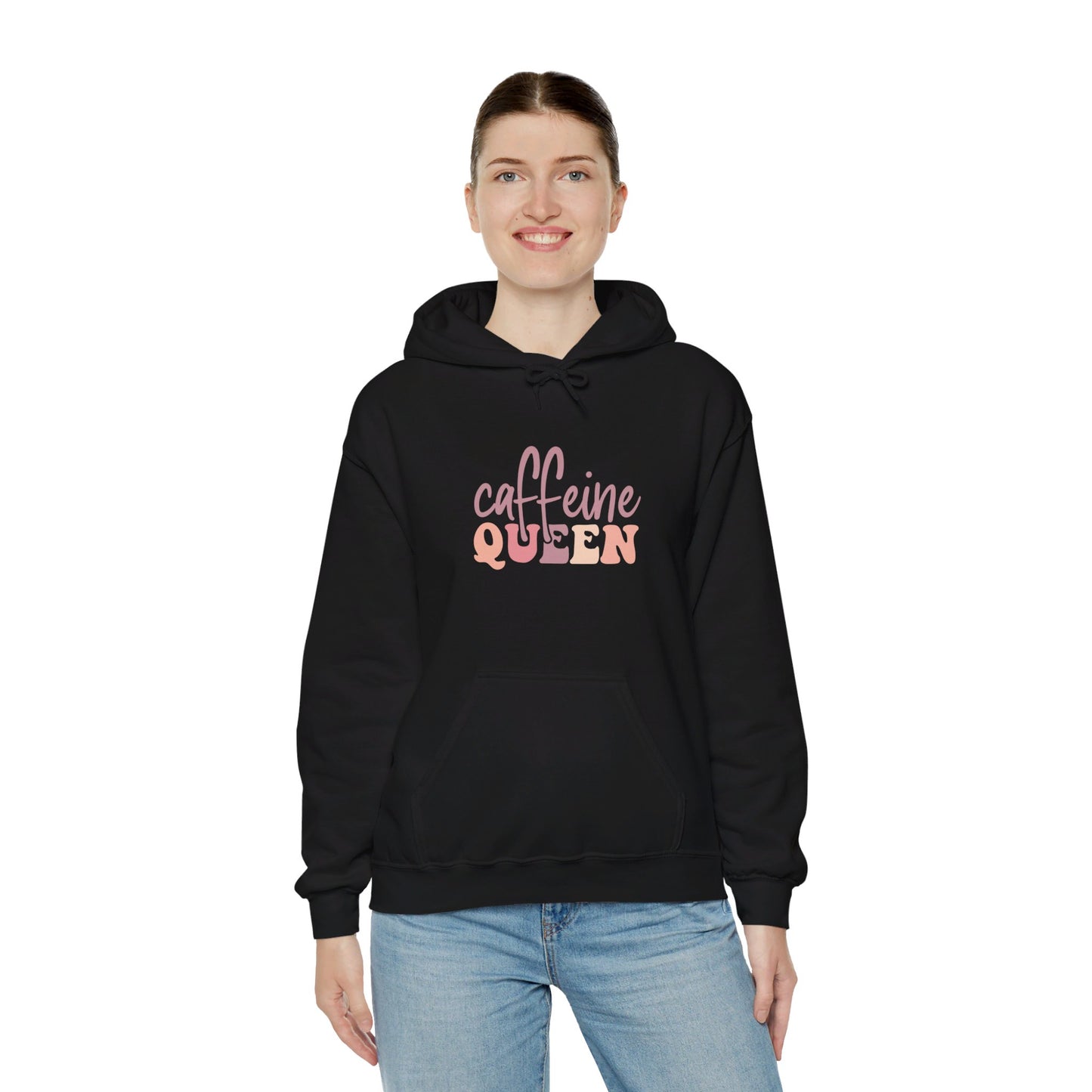 Caffeine Queen, Ruler of Mornings - Hooded Sweatshirt